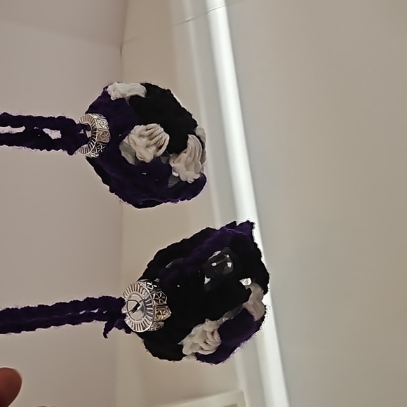 Hand Crafted Crochet Holiday Ornaments Grannycore Christmas Decor - Picture 10 of 17